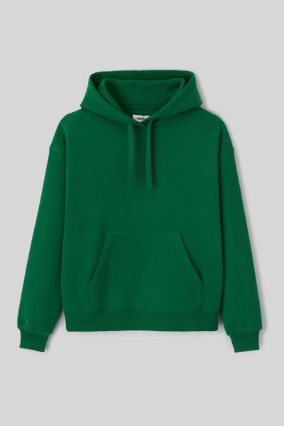 Sweat col capuche uni