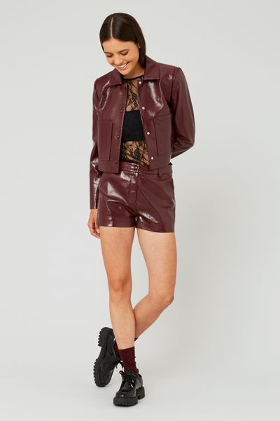 Veste en vinyle