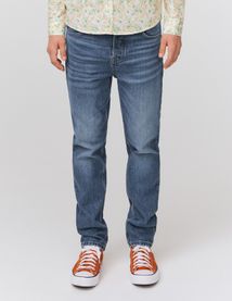 Jean straight double stone used