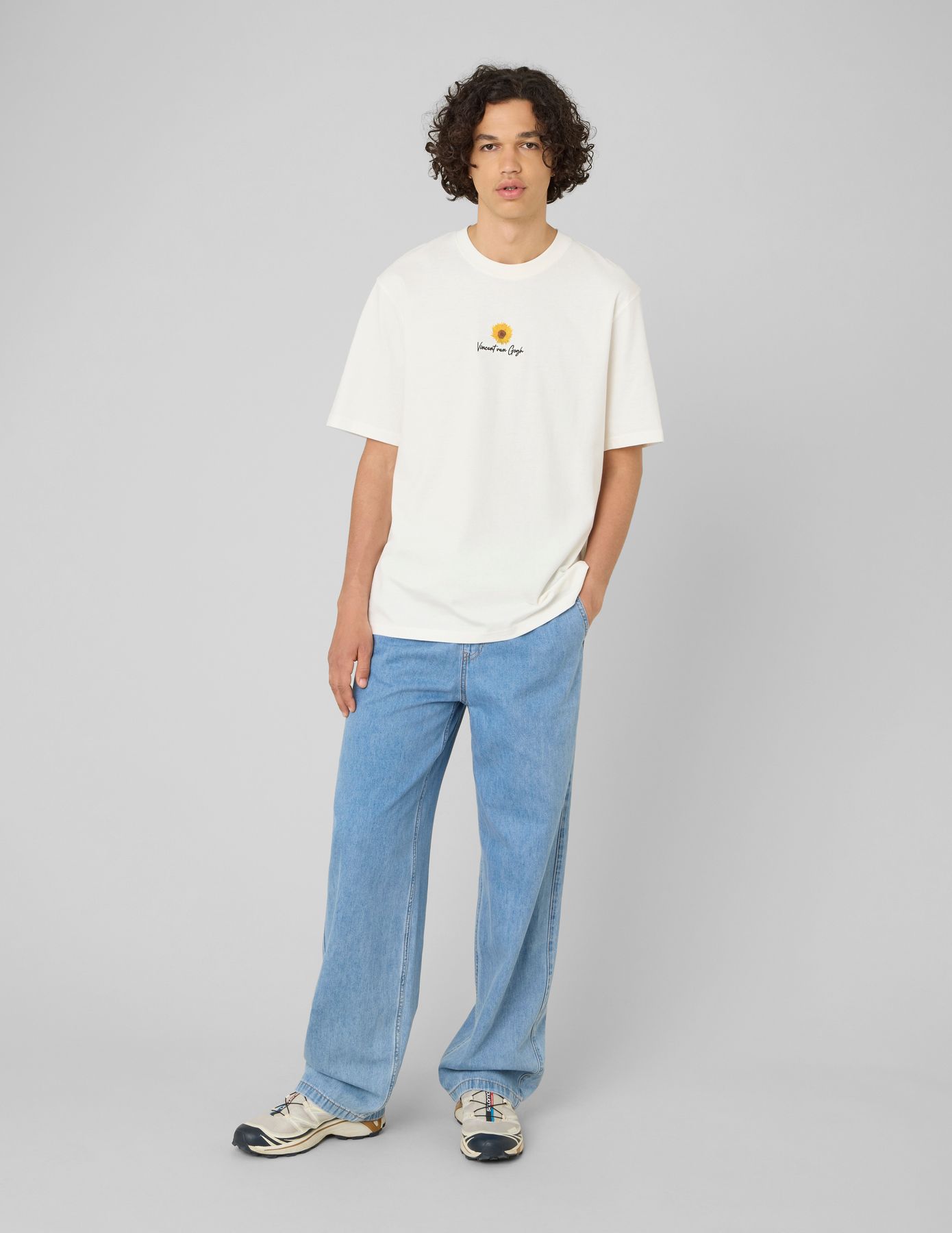 Pantalon fluide en jean