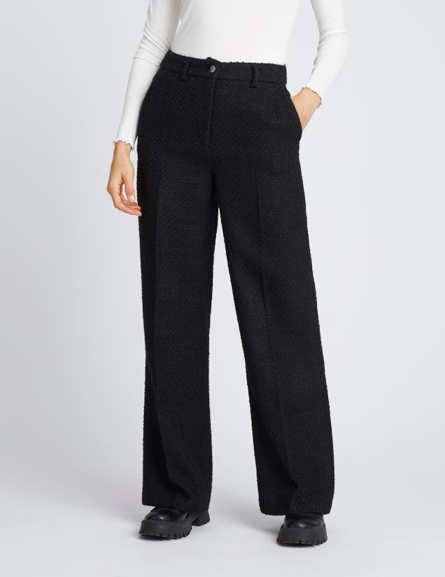 Pantalon en tweed
