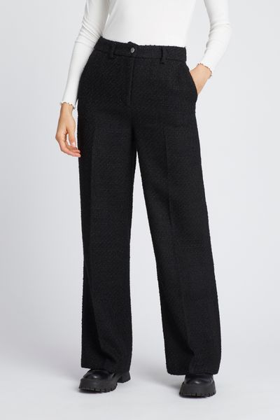 Pantalon en tweed
