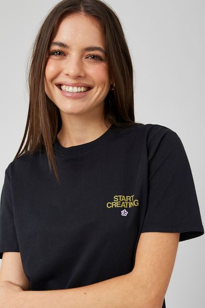 T-shirt imprimé devant/dos