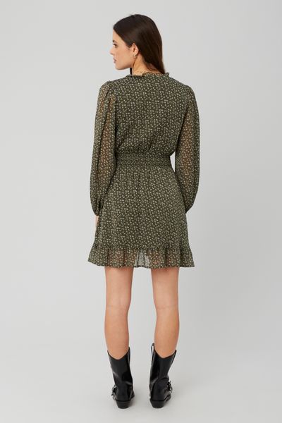 Robe courte imprimée