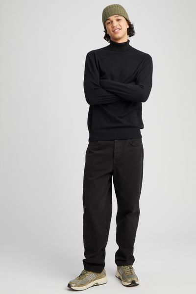 Pull col roulé