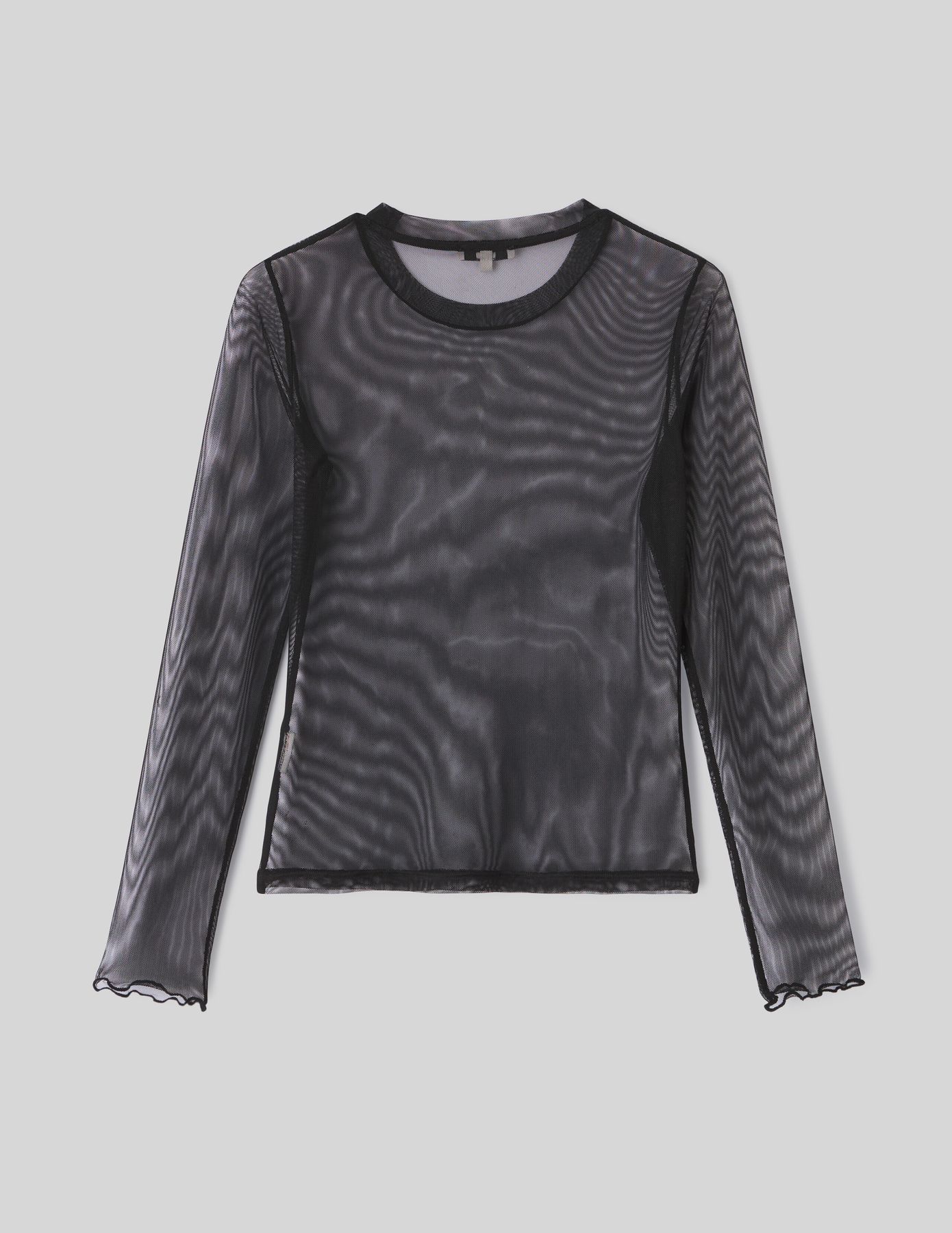 T-shirt en résille uni