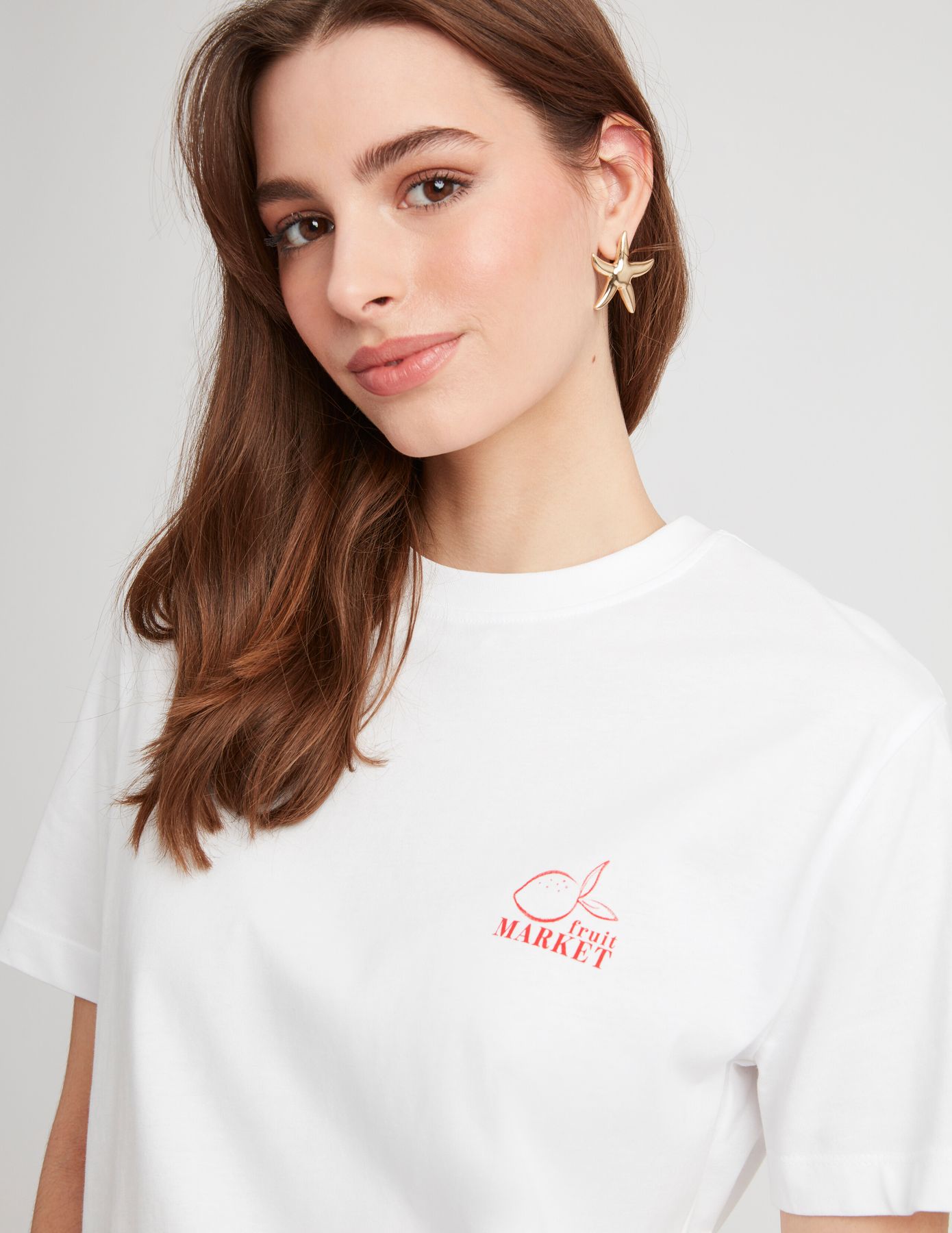 T-shirt imprimé devant/dos
