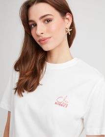 T-shirt imprimé devant/dos