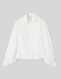 Chemise &agrave; manches bouffantes