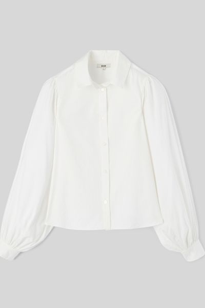 Chemise &agrave; manches bouffantes