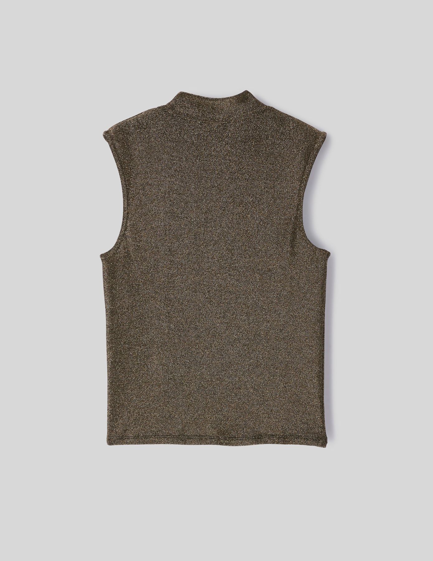 T-shirt sans manches pailleté