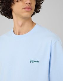 T-shirt imprim&eacute; et brod&eacute;