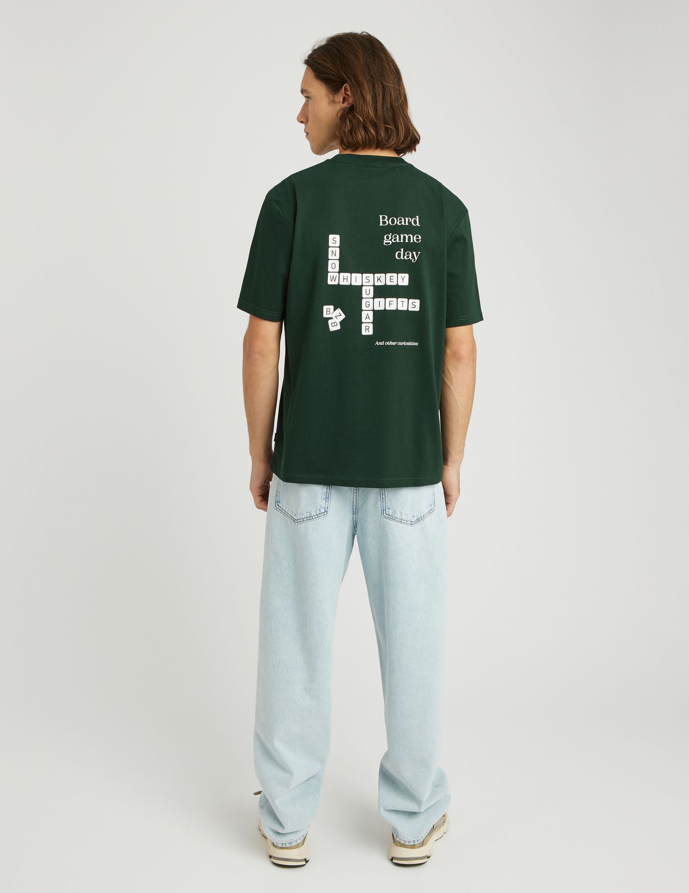 T-shirt imprim&eacute; devant dos