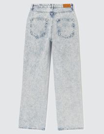 Jean straight taille haute