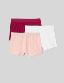 Lot de 3 boxers unis