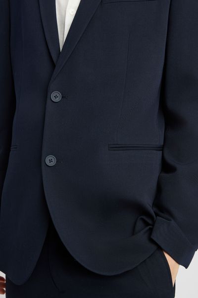 Veste de costume coupe droite
