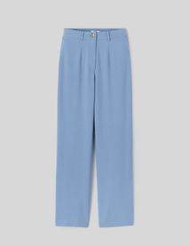 Pantalon tailleur polyester recyclé