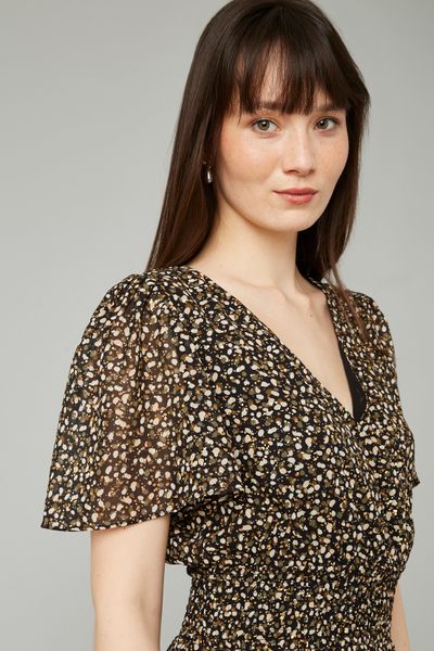 Robe courte imprimée