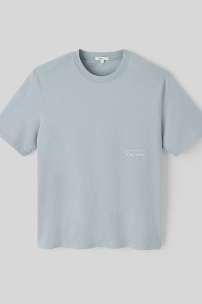 T-shirt imprimé devant dos