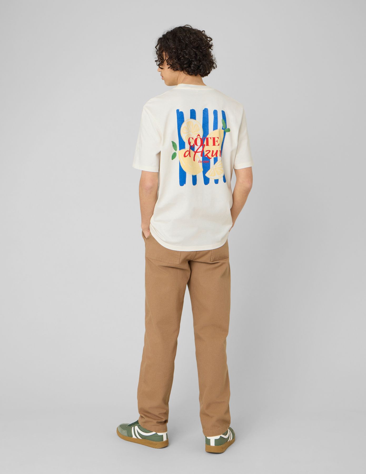 T-shirt imprim&eacute; devant/dos