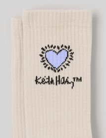 Lot de  2 chaussettes Keith Harring