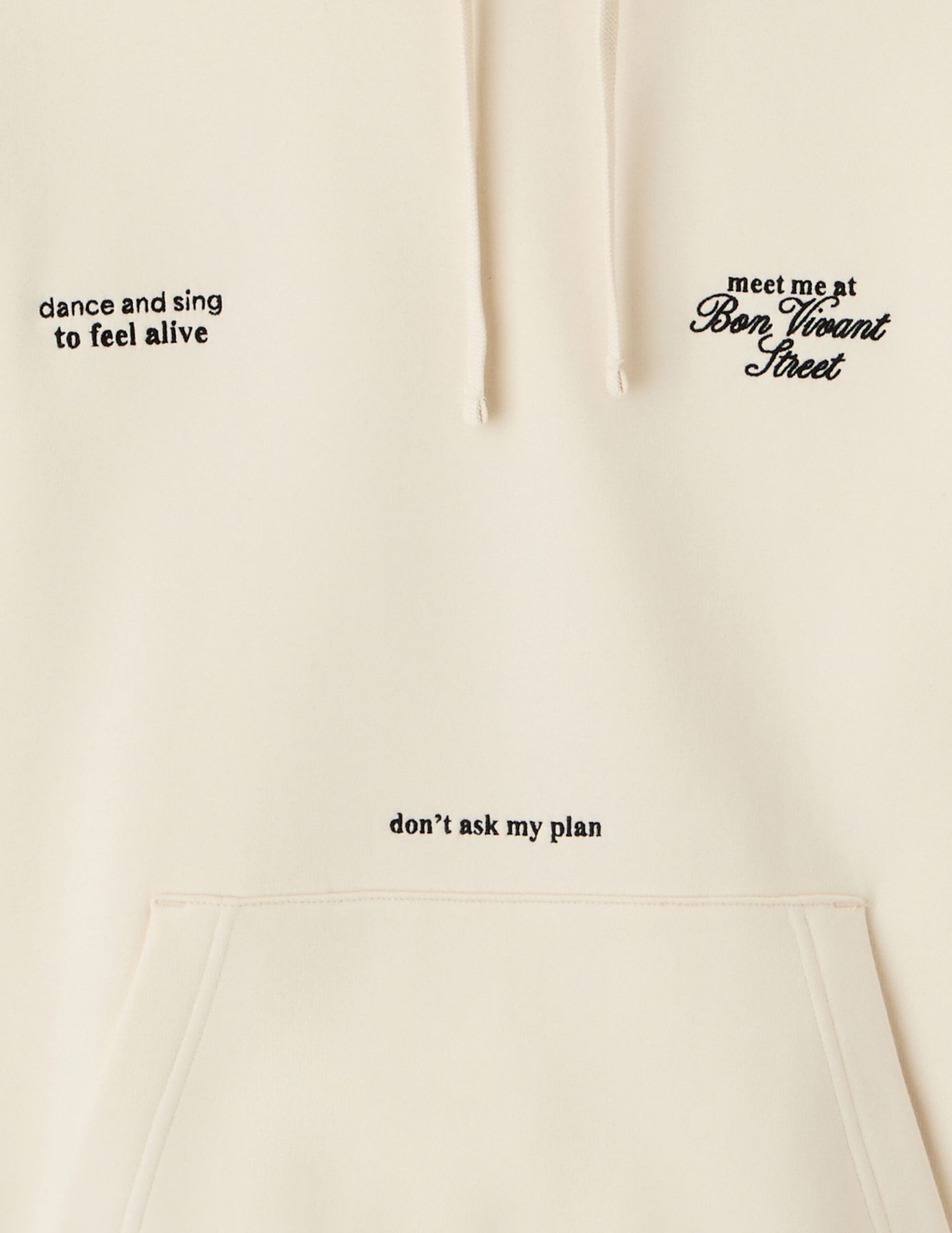 Sweat broderie