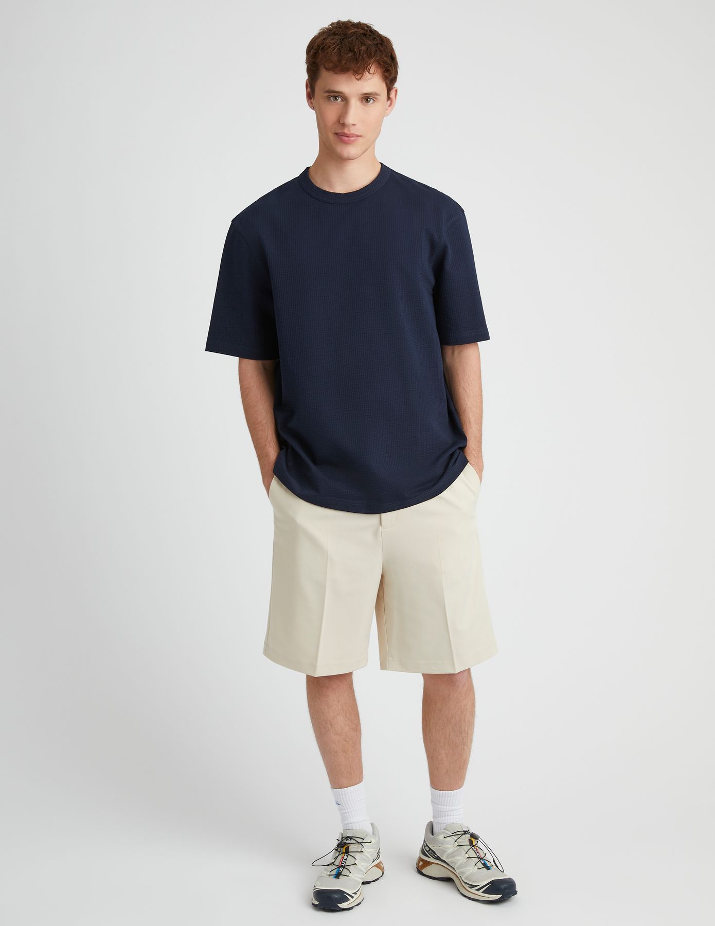 T-shirt matière fantaisie