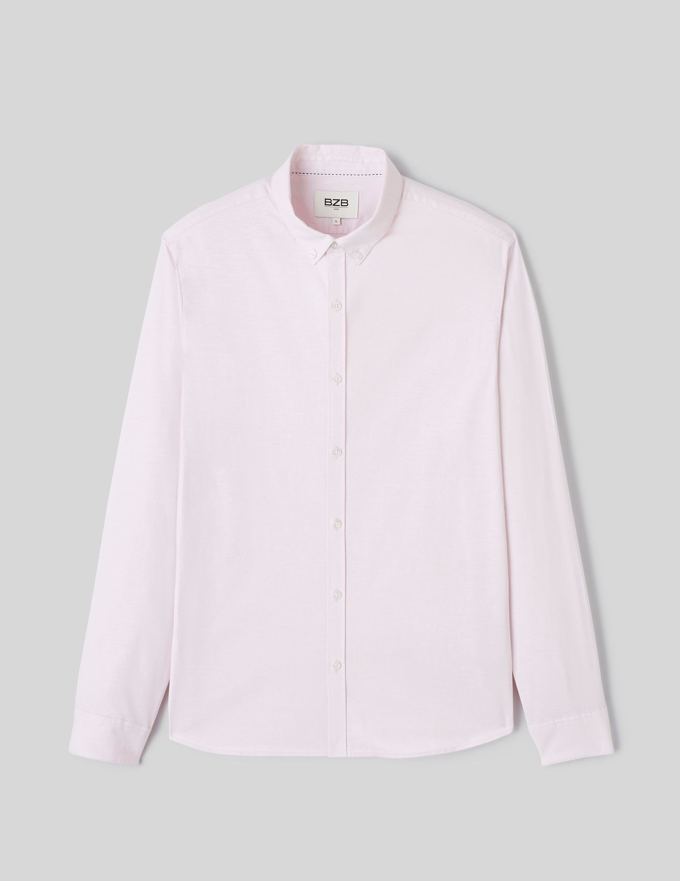 Chemise unie ajustée