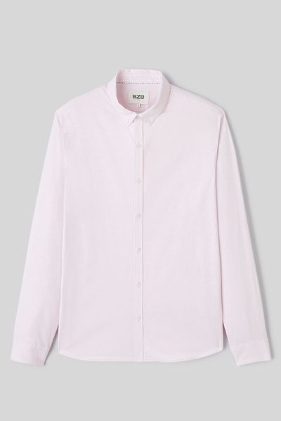 Chemise unie ajustée