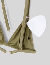 Haut de maillot triangle