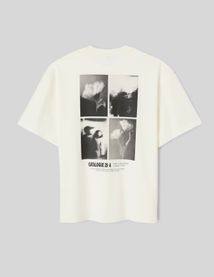 T-shirt imprim&eacute; devant/dos