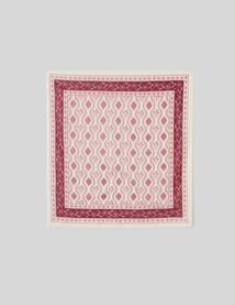 Foulard carr&eacute; imprim&eacute;