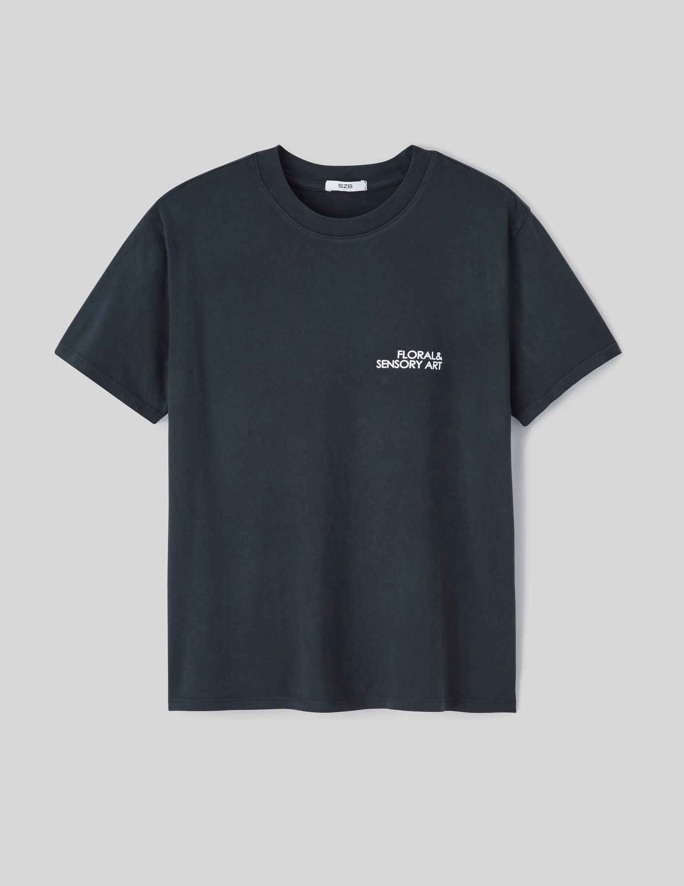 T-shirt d&eacute;val&eacute; imprim&eacute;