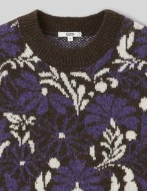 Pull jacquard floral