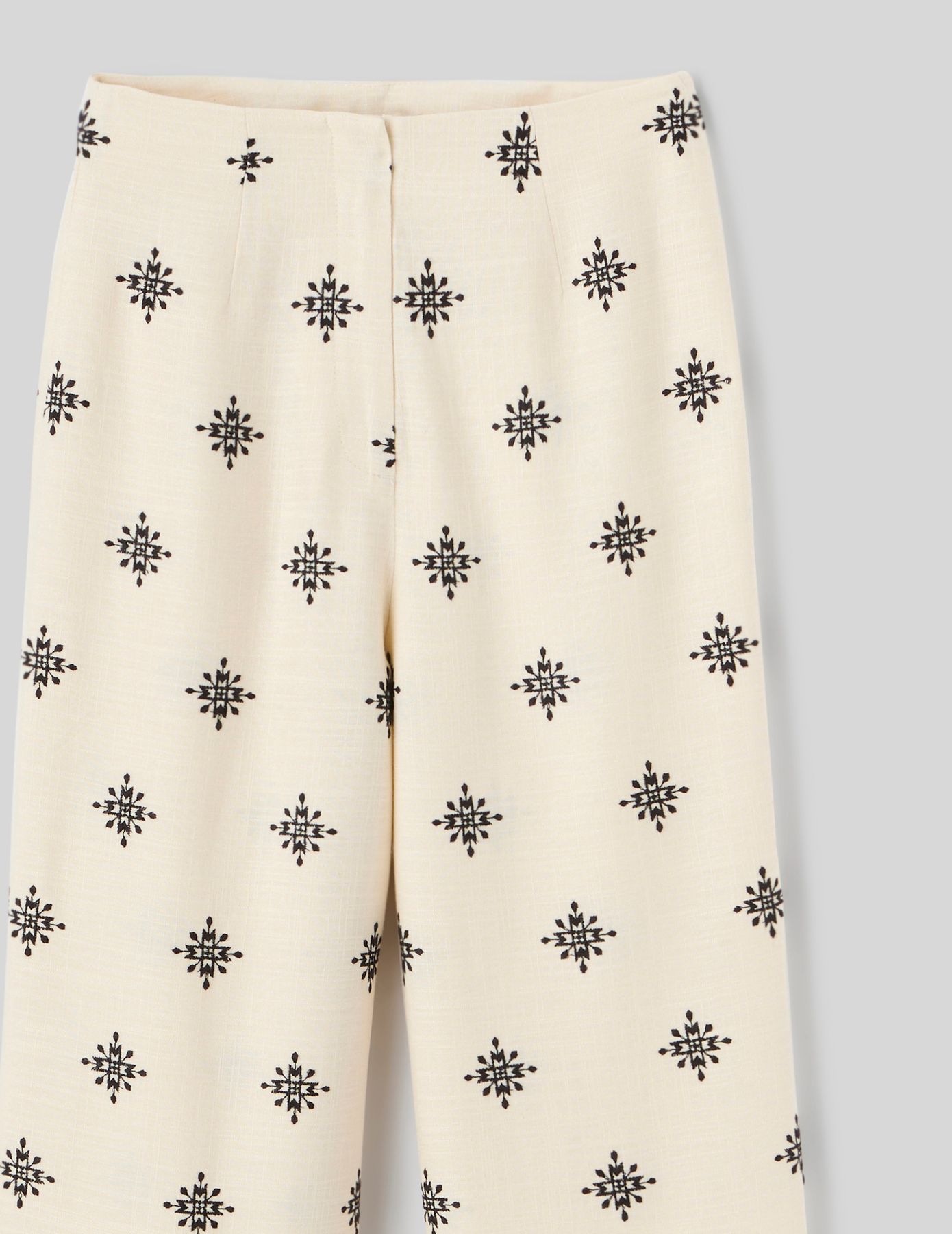 Pantalon brodé