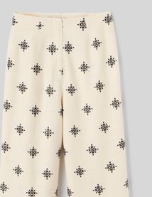 Pantalon brodé