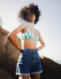 Haut de maillot imprimé