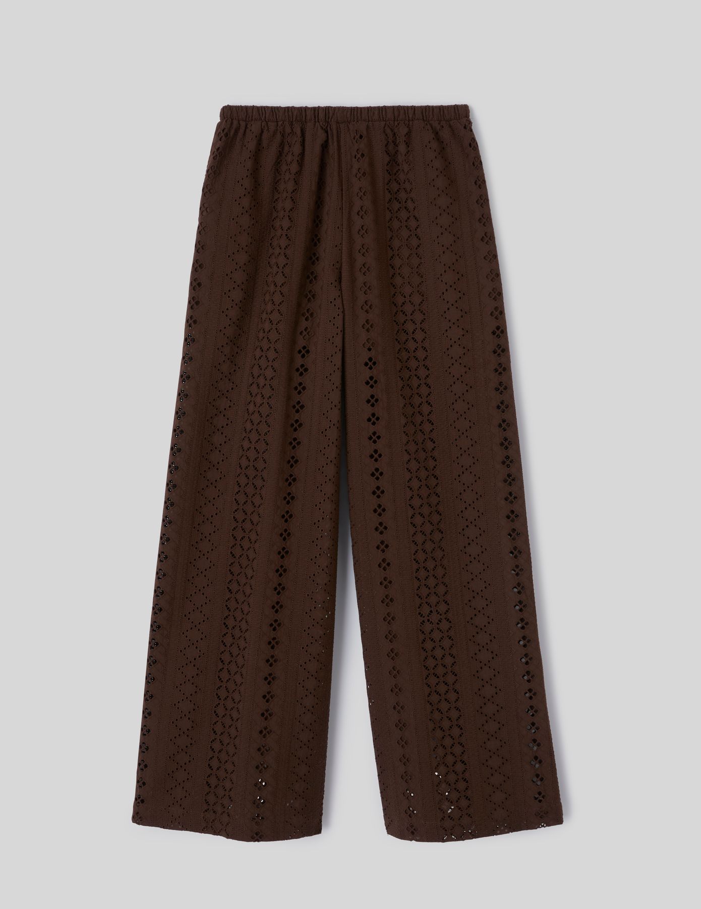 Pantalon broderie anglaise