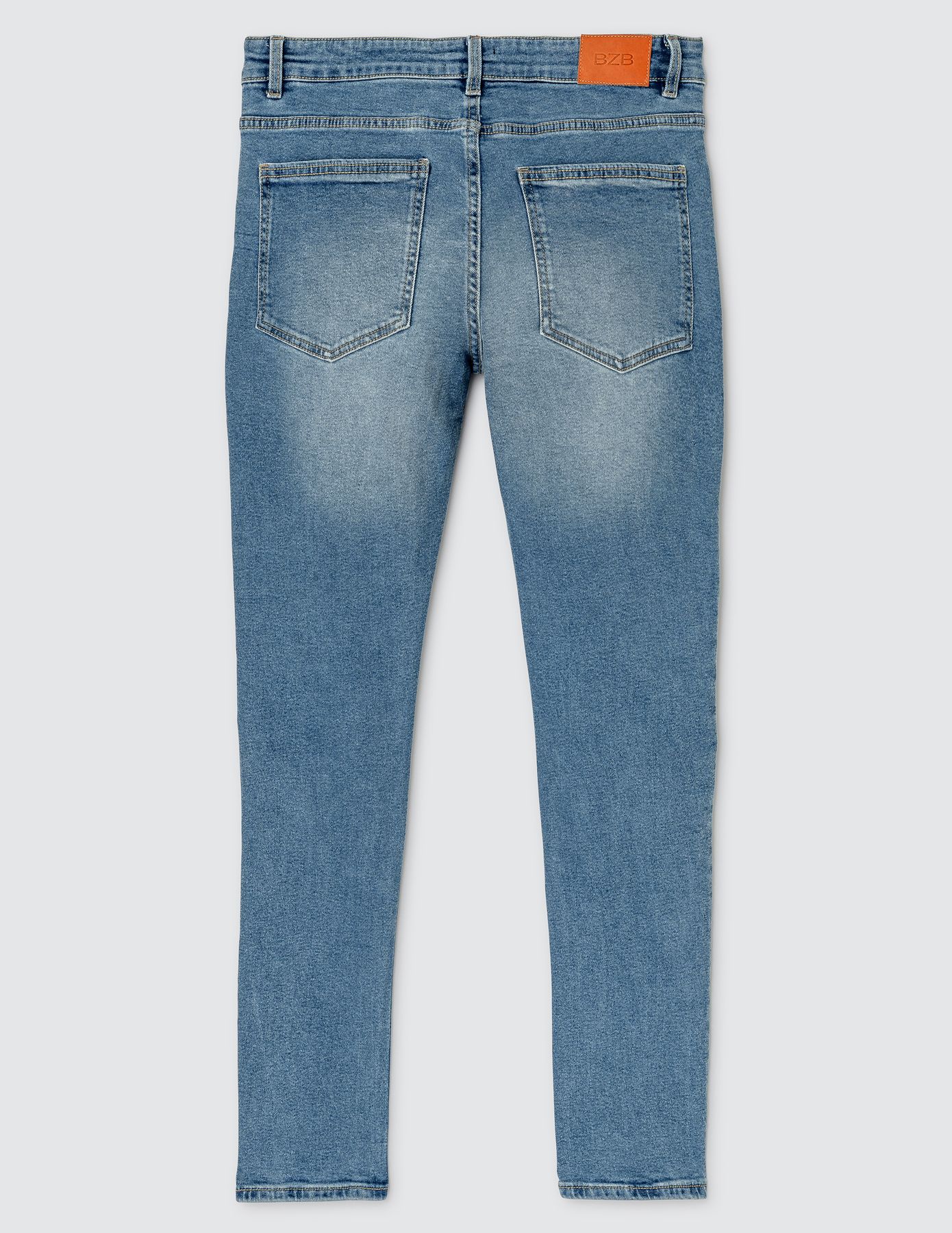 Jean slim basique stone clair