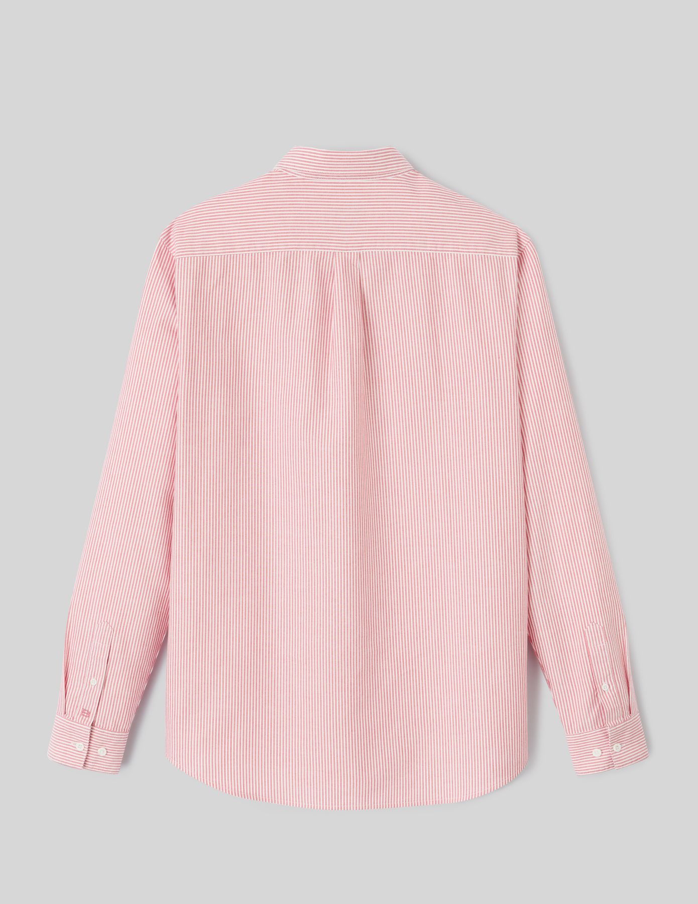 Chemise rayée droite