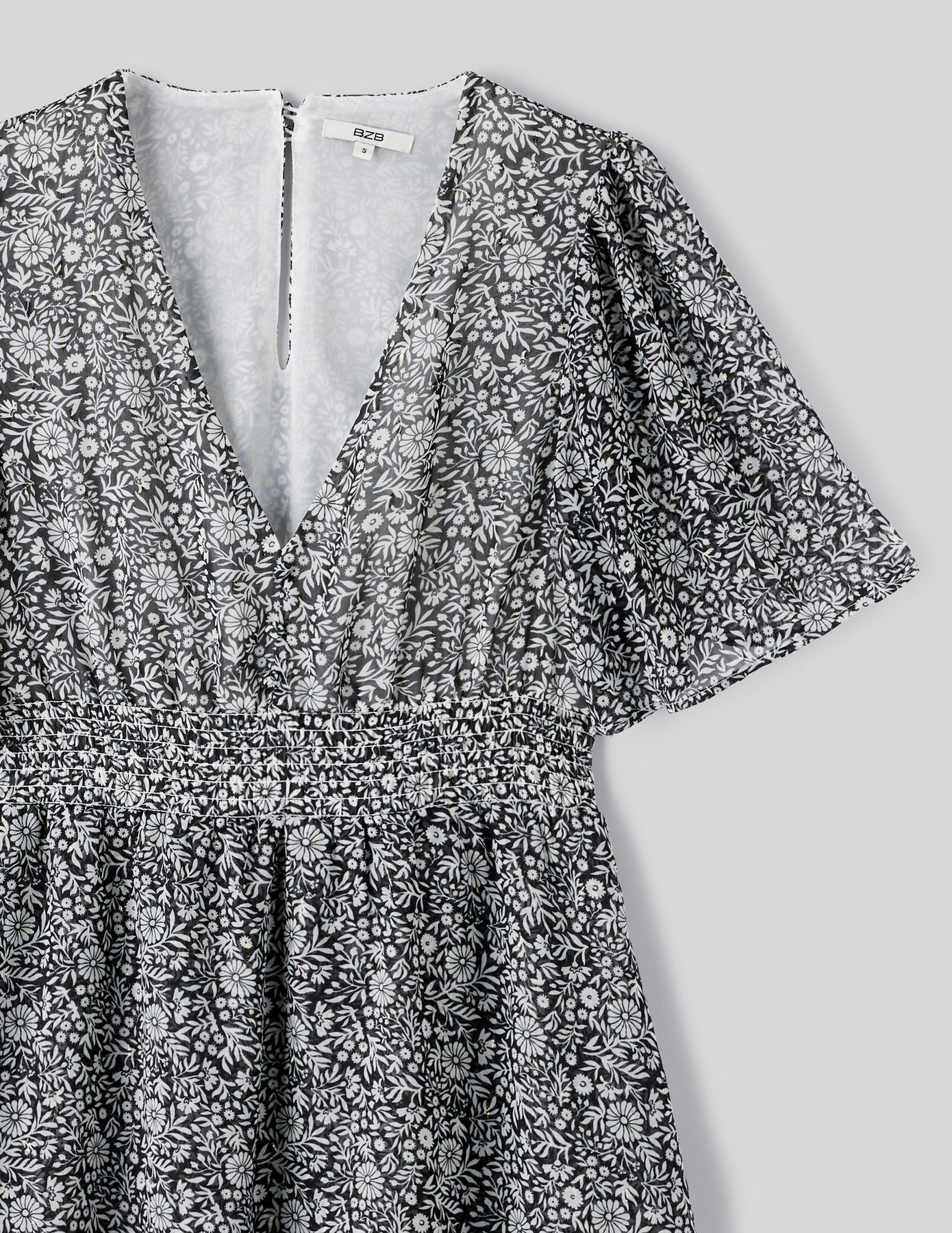 Robe courte imprimée