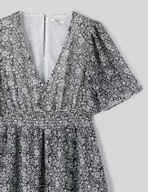 Robe courte imprimée