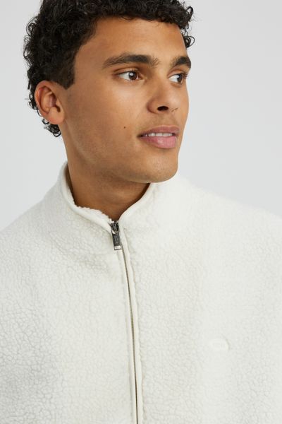 Veste sans manches sherpa colorblock