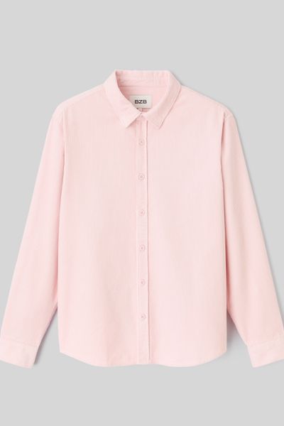 Chemise droite en velours