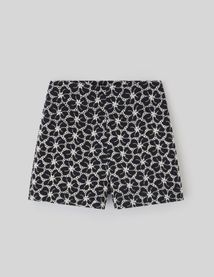 Short brodé