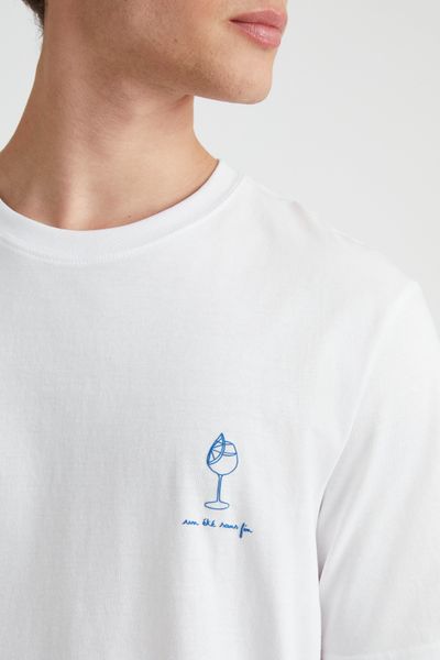 T-shirt imprimé poitrine