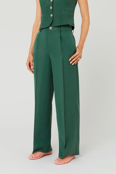 Pantalon fluide à pinces