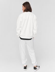 Sweat col rond uni