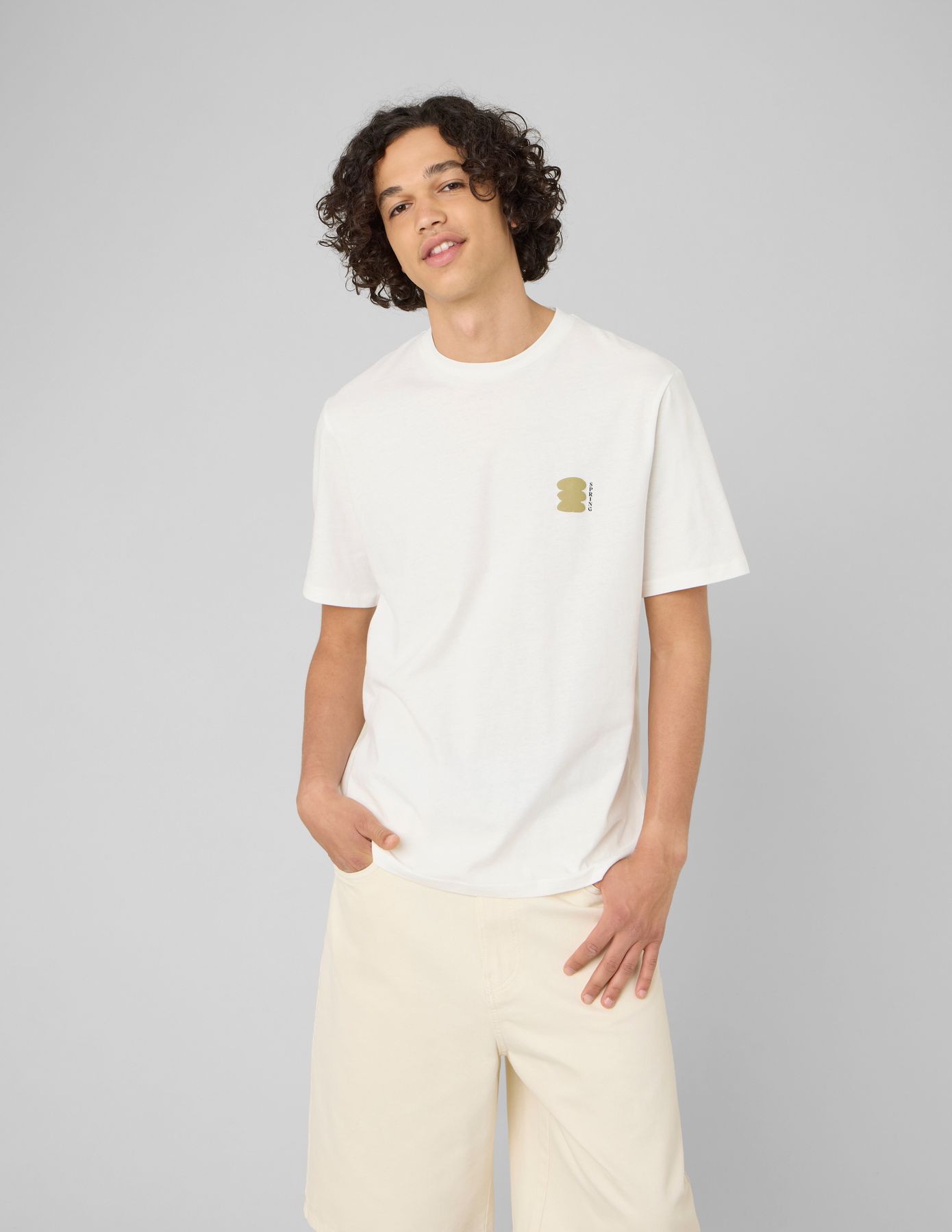 T-shirt imprim&eacute; devant/dos