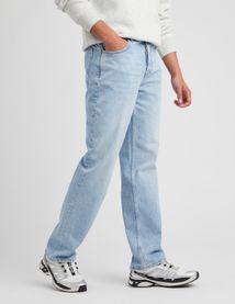 Jean comfort fit triple stone